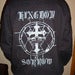 Image of Kingdom Of Sorrow Black and White Hoodie