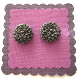 Image of Chrissy Earrings - Gray