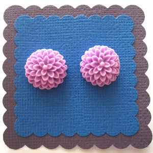 Image of Chrissy Earrings - Light Purple