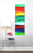Image of Colorblend No1 - Textural Painting Wall Sculpture