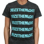Image of SEIZETHENIGHT Print (WASHED BLACK)