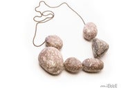 Image of ultra-light pebble necklace