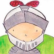 Image of Knight in shining armour boys bedroom picture
