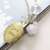Image of Snow White locket necklace