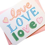 Image of all you need . . . single notecard