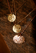 Image of Annie Fensterstock 18K Initial Charm Necklace