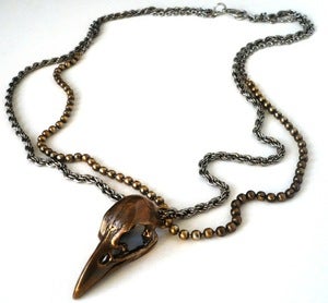 Image of Crow and chains
