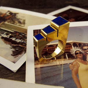 Image of Bold Lapis Ring