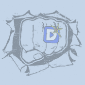 Image of Deaf Power, Light Blue