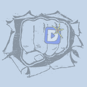 Image of Deaf Power, Light Blue