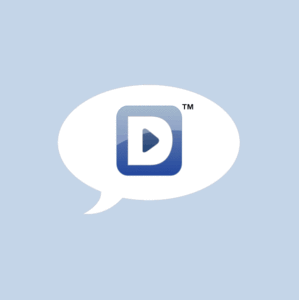 Image of Let's Talk About DeafTV - Light Blue