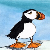 Image of Mr Puffin seaside Bathroom picture