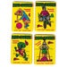 Image of "RAD DUDES" TRADING CARDS - PACIFIC 1990