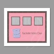 Image of Keepsake Frame :: Hippo