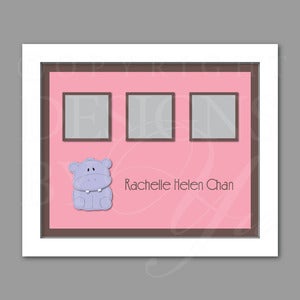 Image of Keepsake Frame :: Hippo