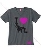 Image of HD Wear - I Heart Head Vneck2