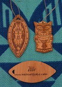 Image of Wooden Otter or Cat Tiki