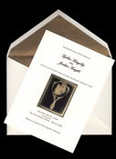 Image of CUSTOM AURATONE WEDDING INVITATIONS