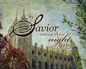 Image of Savior Stay This Night With Me: Salt Lake City LDS Temple Art