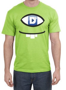 Image of I See DeafTV Alien - Lime Green