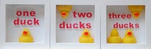 Image of Love-ly Ducks - 17x17cm - NEW!!!