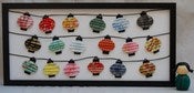 Image of Lanterns in the breeze - 30x60cm