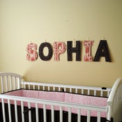 Image of Cushy letters
