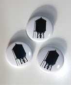 Image of Water Tower Pin Badge