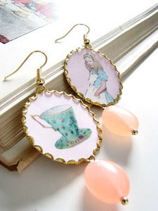 Image of Alice loves tea earrings
