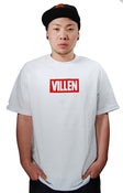 Image of White/Red Box Logo T-Shirt