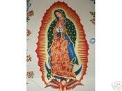 Image of FF Our Lady of Guadalupe Fabric 619 COTTON FABRIC QUILT FABRIC