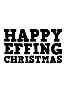 Image of Happy Effing Christmas