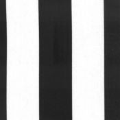 Image of FF Black and White Stripe Outdoor Fabric 