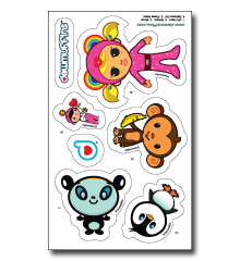 Image of Dewmuffins Sticker sheet