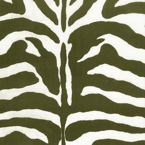 Image of FF Zebra Print Black and White Outdoor Fabric 569