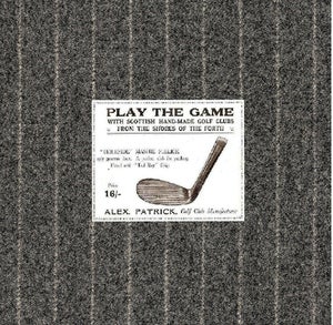 Image of Greeting Card:Vintage Golf Club