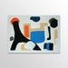 Image of Yvonne Boag – Black, Blue, Green and Yellow Road – 4 Silkscreens