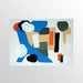 Image of Yvonne Boag – Black, Blue, Green and Yellow Road – 4 Silkscreens