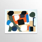 Image of Yvonne Boag – Black, Blue, Green and Yellow Road – 4 Silkscreens