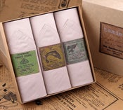 Image of Box of III Men's Handkerchiefs: Fishing