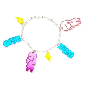 Hello Drama "Charm Bracelet" Women's (Jewelry)-POPtheshop.com