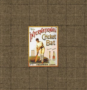 Image of Greeting Card:Vintage Cricket Bat