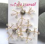 Image of Snowflake Hair Jewels