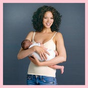 Image of Top da allattamento con reggiseno incorporato 