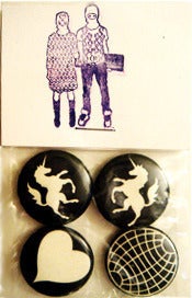 Image of GLOW IN THE DARK BUTTON PACK