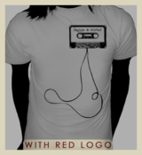 Image of Grey/Red Cassette Print