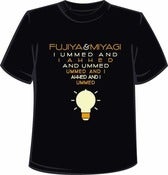 Image of Black Lightbulb Ummed Print