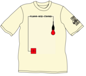 Image of Cream Circuit Flock Print