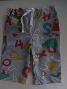 Image of Tomboy pants ABC retro print