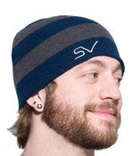 Image of SV Beanie (Navy/Charcoal)